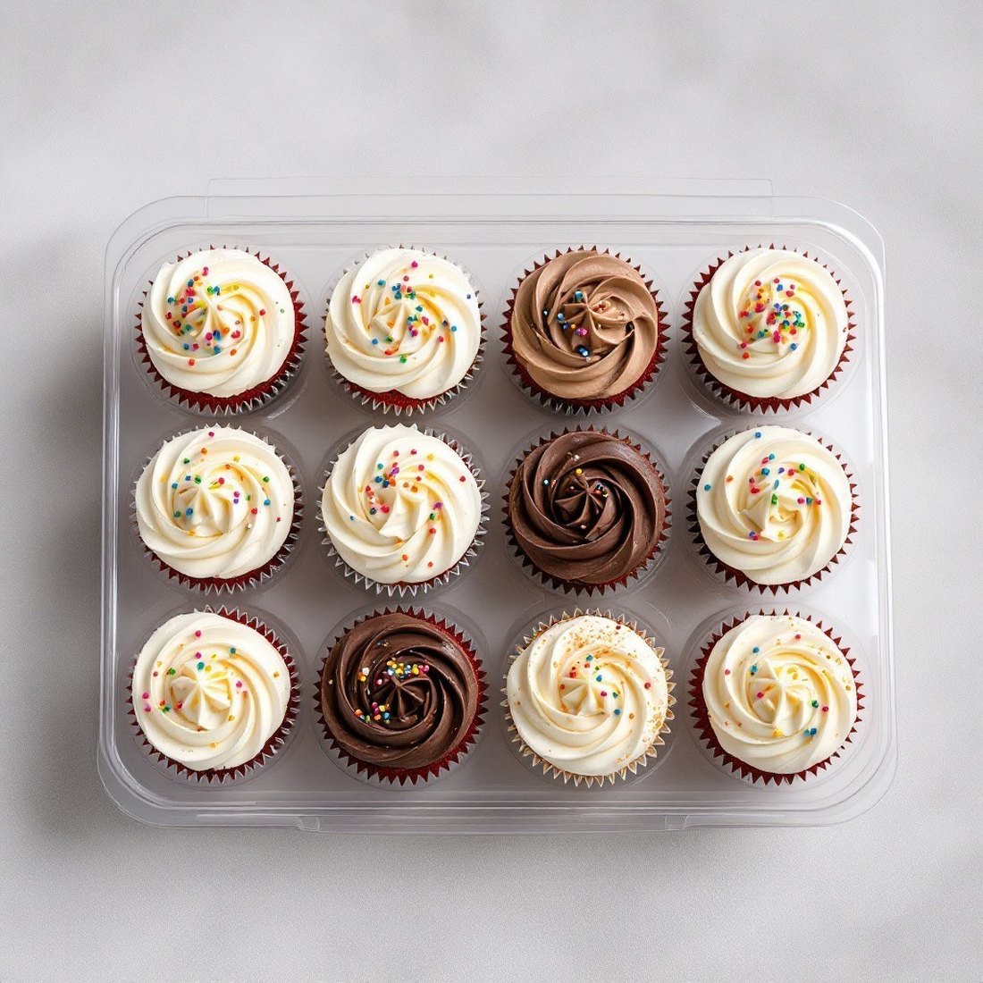 Cupcakes and brownies